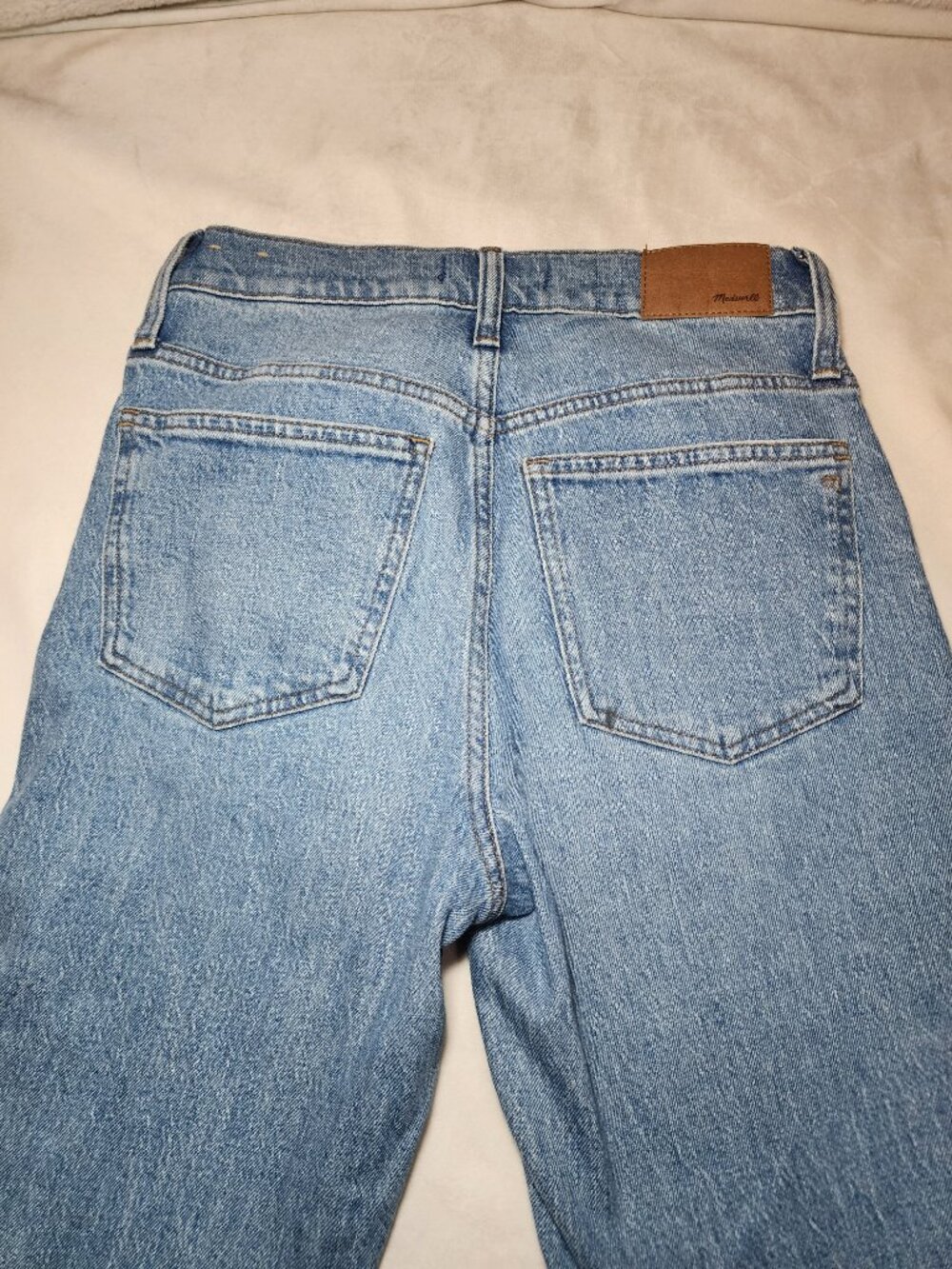 Madewell The Perfect Vintage Jean NA917 Size 26 High Rise Light Wash - Picture 12 of 13